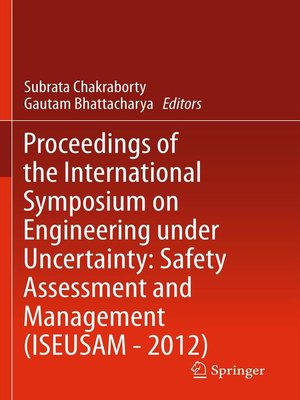 cover image of Proceedings of the International Symposium on Engineering under Uncertainty